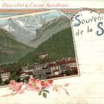 Interlaken - Chocolat Cacao Maestrani - Werbekarte