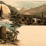 Souvenir de Bex - Litho
