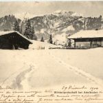 Winterlandschaft bei Adelboden