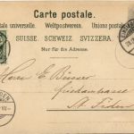 Gruss aus Einsiedeln - Litho