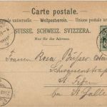 Gruss vom Rigi - Litho