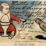 Ostern - Kind mit Ei