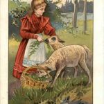 Kind mit Schaf