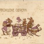 Ostern - Prägekarte