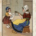 Neujahr- Frau mit Kind