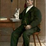 Costumes suisses mit Katze