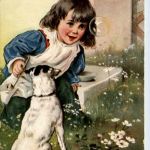 Kind mit Hund