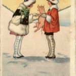 Neujahr - Kinder Schwein