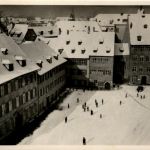 Basel - Münsterplatz im Schnee