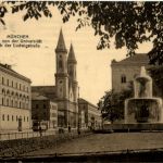 München - Ludwigstrasse mit Strassenbahn