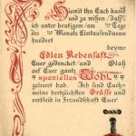 Urkunde Wein