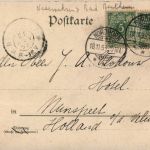 Gruss aus Bentheim - Litho