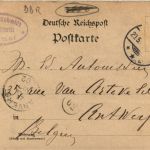 Gruss aus Hotel Erbprinz Weimar - Litho