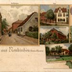 Gruss aus Neukirchen - Litho