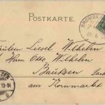 Frau - Bahnpost