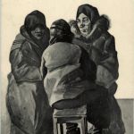 Panje Frauen am Marktplatz