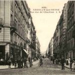 Neuilly sur Seine - La rue de Chartres