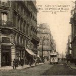 Lavallois Perret - Rue du President Wilson - Tramway