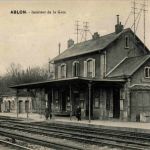 Ablon - La gare