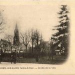 Enghien les Bains - Jardin de la Ville