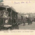 Paris Vecu - Rond Point de l Etoile - Les tramways a vapeur