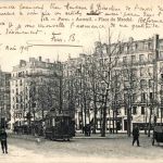 Paris - Auteuil - Place du Marche - Tramway