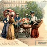 Paris - Champagne Mercier - Litho