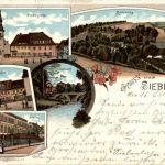 Gruss aus Siebenlehn - Litho - Grossschirma