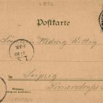 Gruss aus Siebenlehn - Litho - Grossschirma