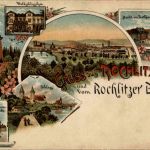 Gruss aus Rochlitz - Litho