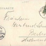Gruss vom Bahnhof Mehltheuer .- Rosenbach - Litho