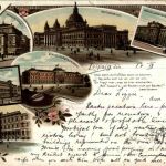 Gruss aus Leipzig - Litho