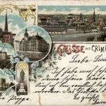 Gruss aus Crimmitschau - Litho