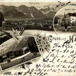 Gruss aus Hall in Tirol - Litho