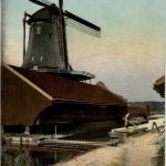 Zaandam - Houtzaagmolen met schuur