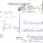 Bruxelles - Exposition Universelle 1958