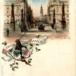 Gruss aus Berlin - Litho