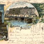 Gruss aus Berlin - Litho