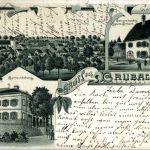 Gruss aus Brubach - Litho
