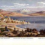 Tiberias with the lake of Gennesaret