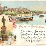 Gruss aus Spandau - Litho