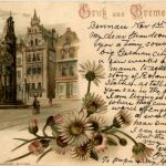 Gruss aus Bremen - Litho
