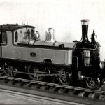 Model van de tenderlocomotief NCS 41