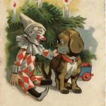 Weihnachten - Clown Hund