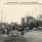 Bruxelles - Esposition - Incendie 1910