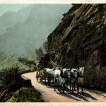 Souvenir des alpes - Postkutsche