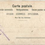 Souvenir des alpes - Postkutsche