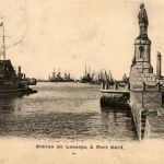 Port Said - Statue de Lesseps