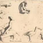 Basuto clay models from Basutoland