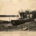 Ogooue - Debarcadere du bois a Samkita